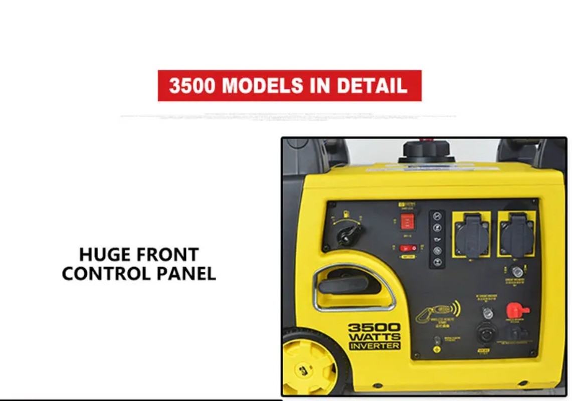 Generator LPG Gasoline 2KW 3KW 220V Inverter Home Use Low Noise RV Outdoor