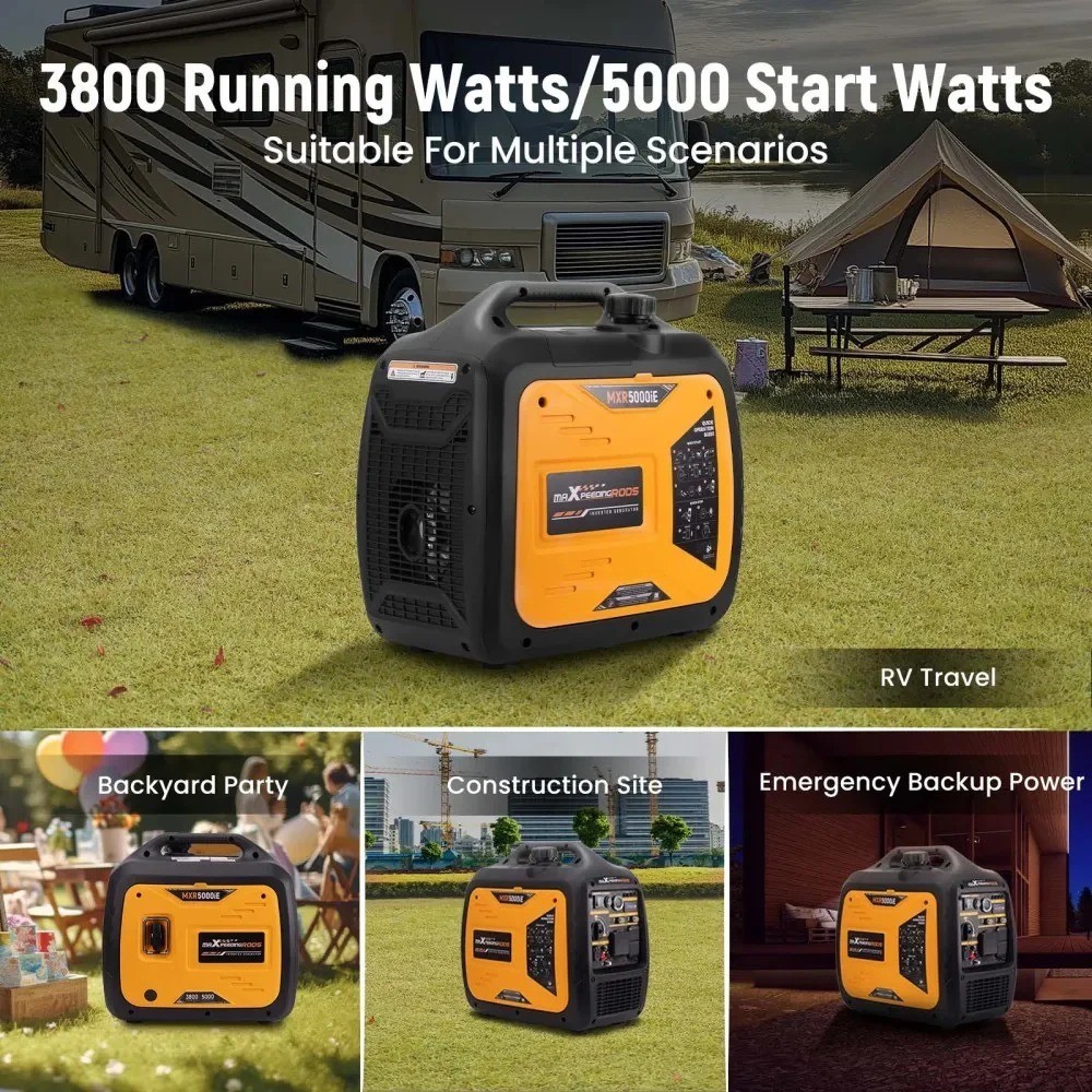 Guam. 5000W Inverter Generator. AIR Ship. Saipan (CNMI),