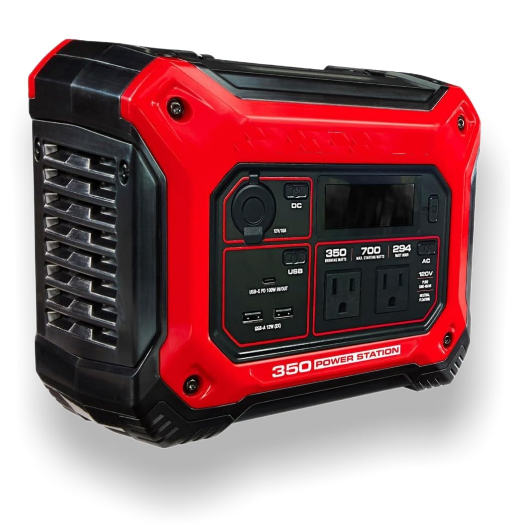 FITS PREDATOR 350 Power Station 350 Run Watts, 294 WH Capacity – 700 start Watts