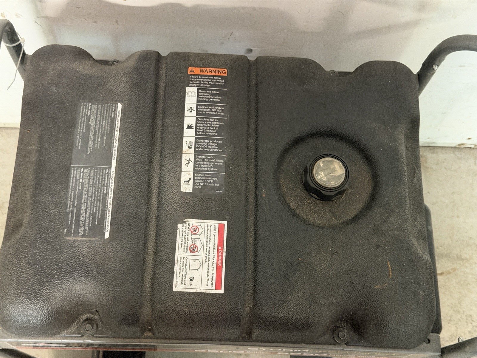 B&S Storm Responder 5500W Portable Generator 8250 Starting Watts/PICKUP ONLY!