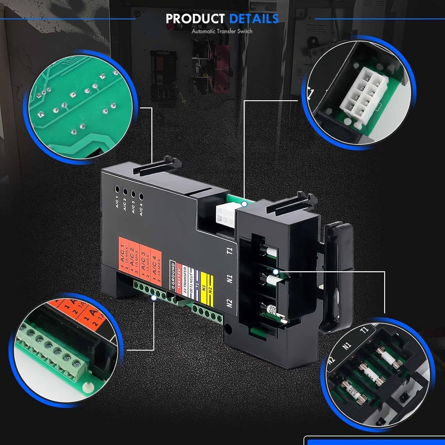 200 Amp Smart AC Module with Load Shedding for Generac Automatic Transfer Switch