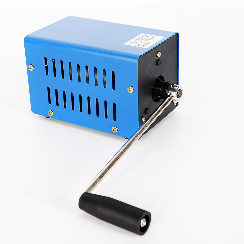 Hand Crank Generator Dynamo Emergency Generator 12/15V USB Charging Portable