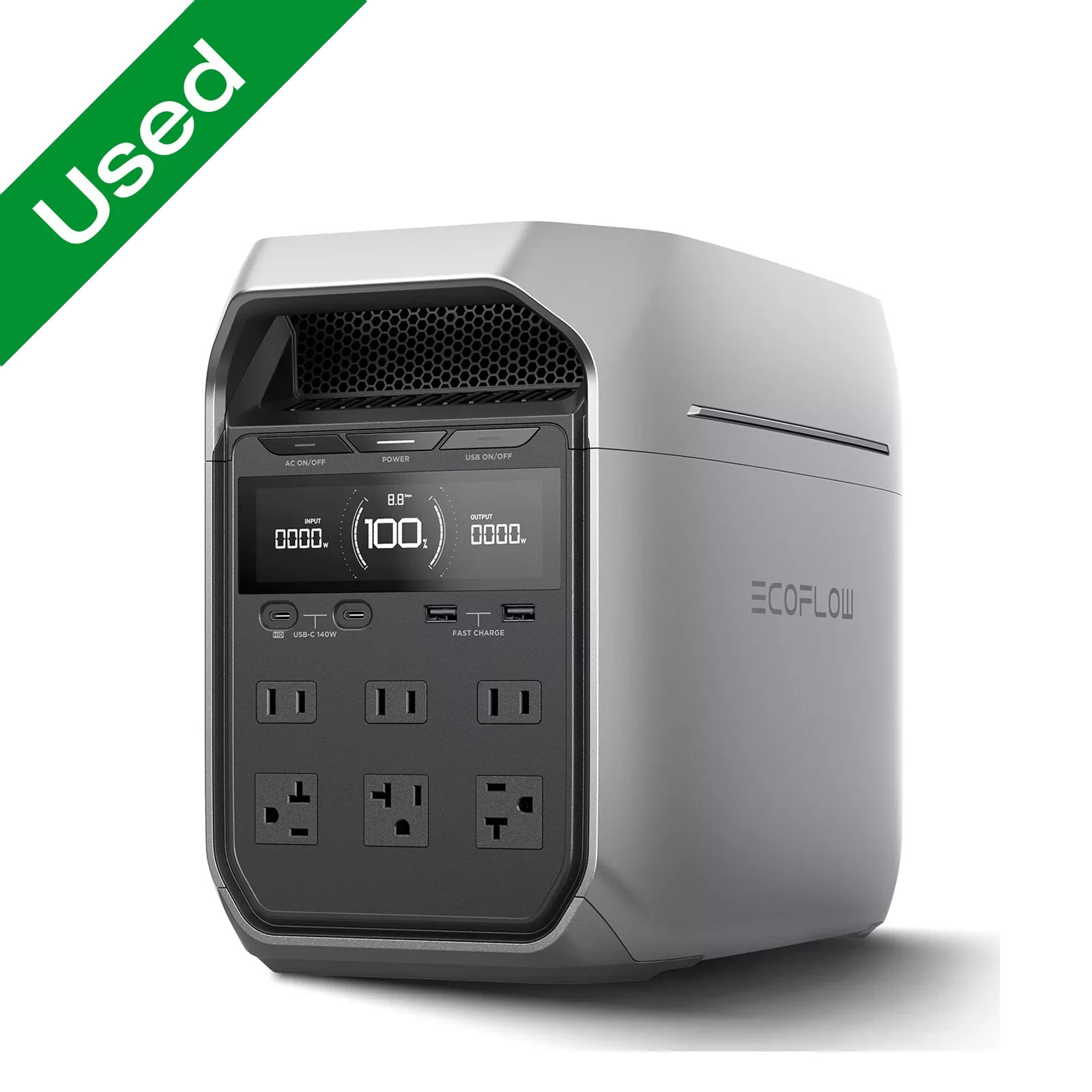 EcoFlow DELTA 3 Plus 1024Wh 1800W Portable Power Station LFP Battery Outdoors