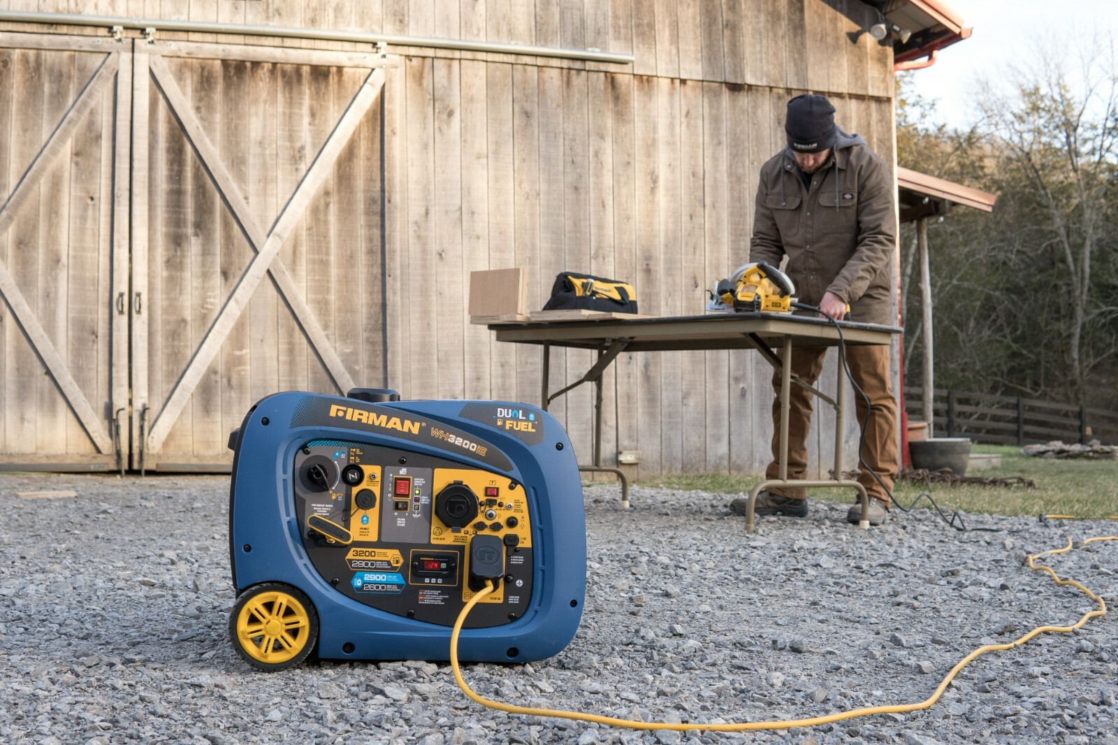 FIRMAN WH02942F 3200/2900W Dual Fuel Inverter Portable Generator