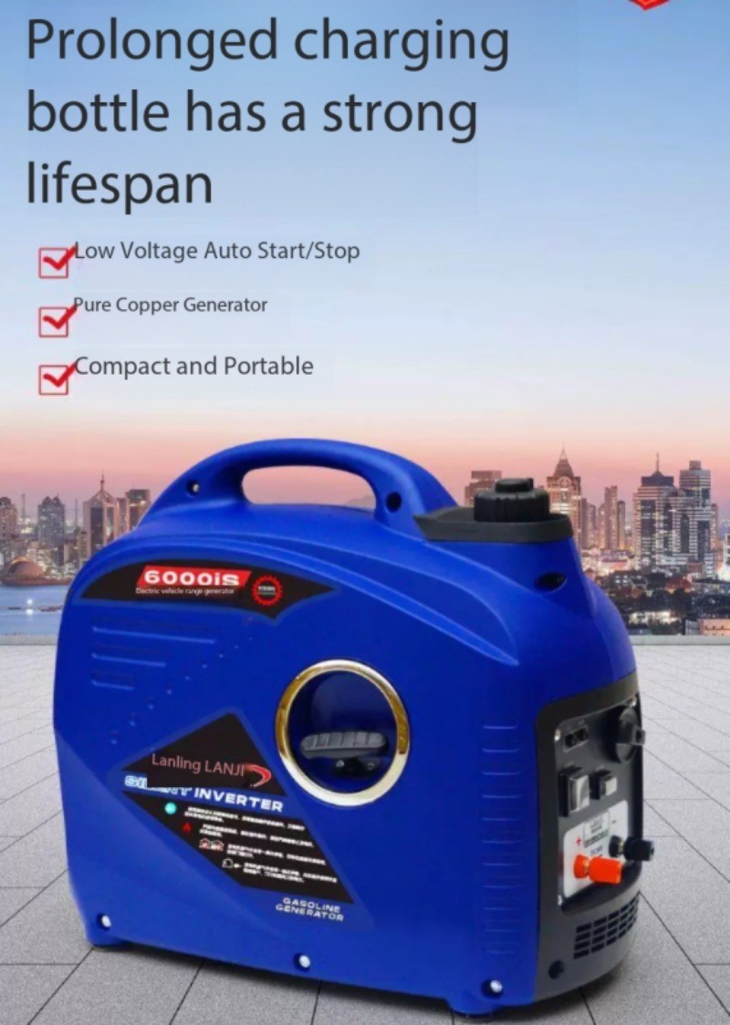 Portable Quiet Range Extenders for Two Three- and Four-wheeled Electric Vehicles