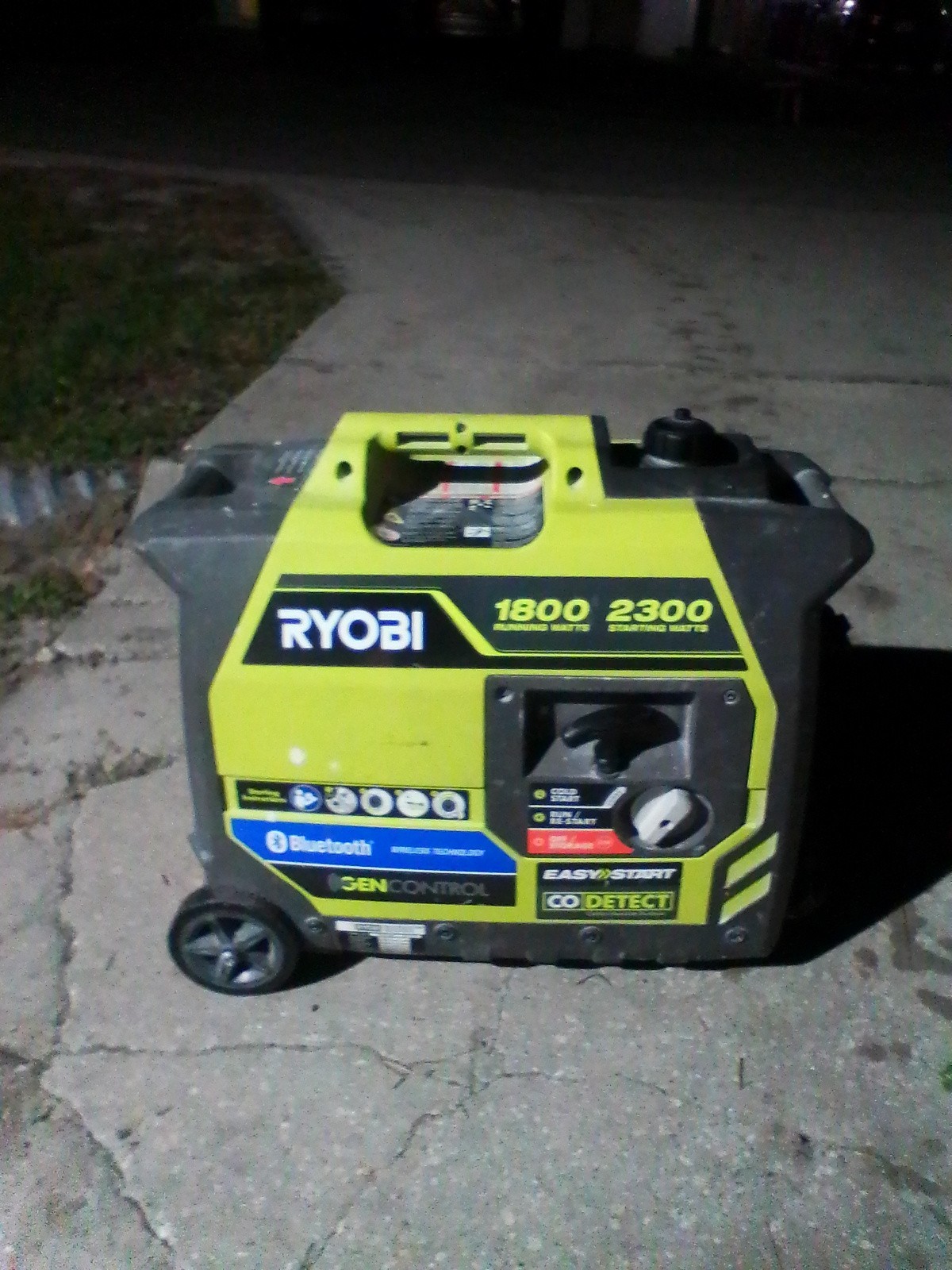 RYOBI 4000-Watt Gasoline Powered Digital Inverter Generator with CO Shutdown