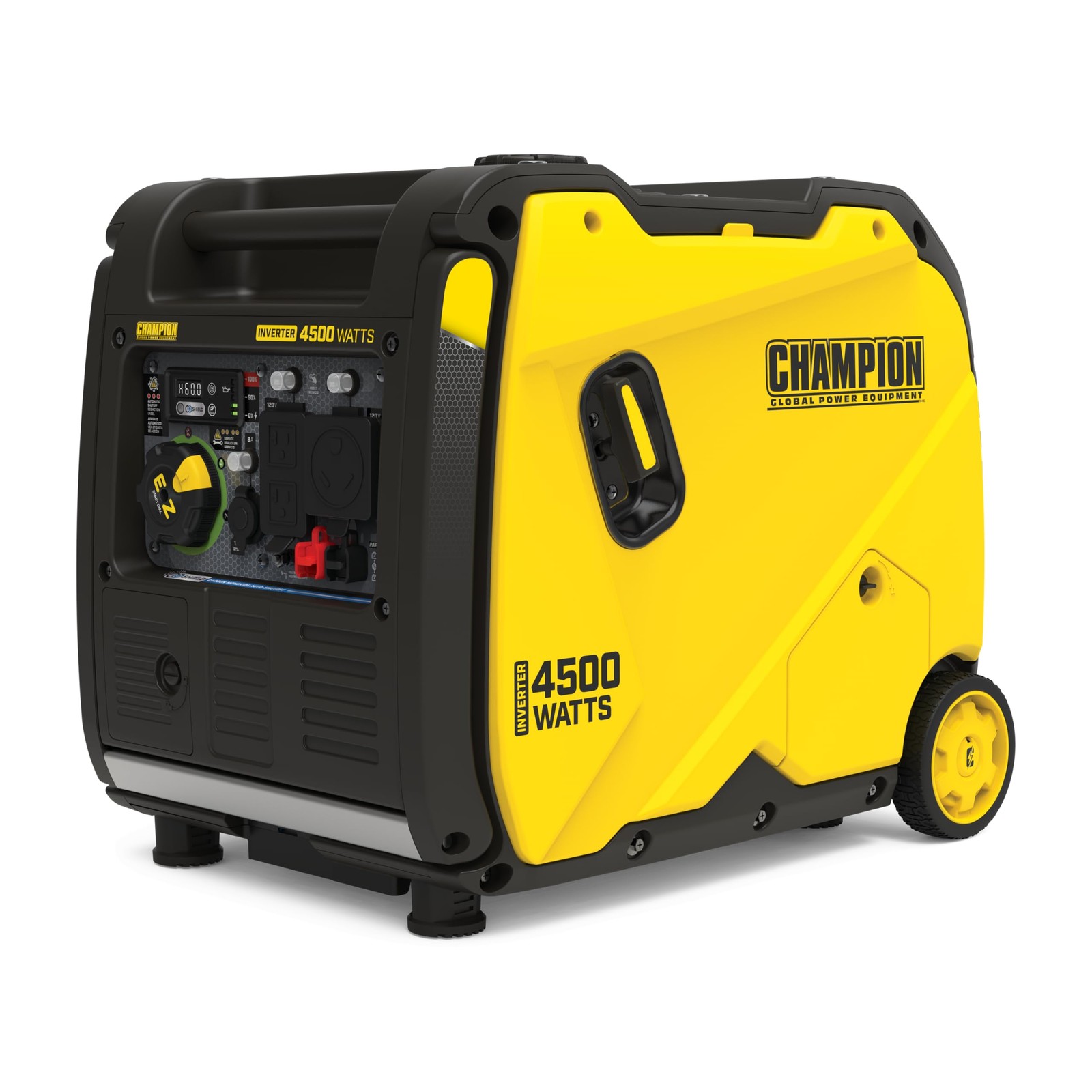 Champion Power Equipment 4500-Watt RV Ready Portable Inverter Yellow