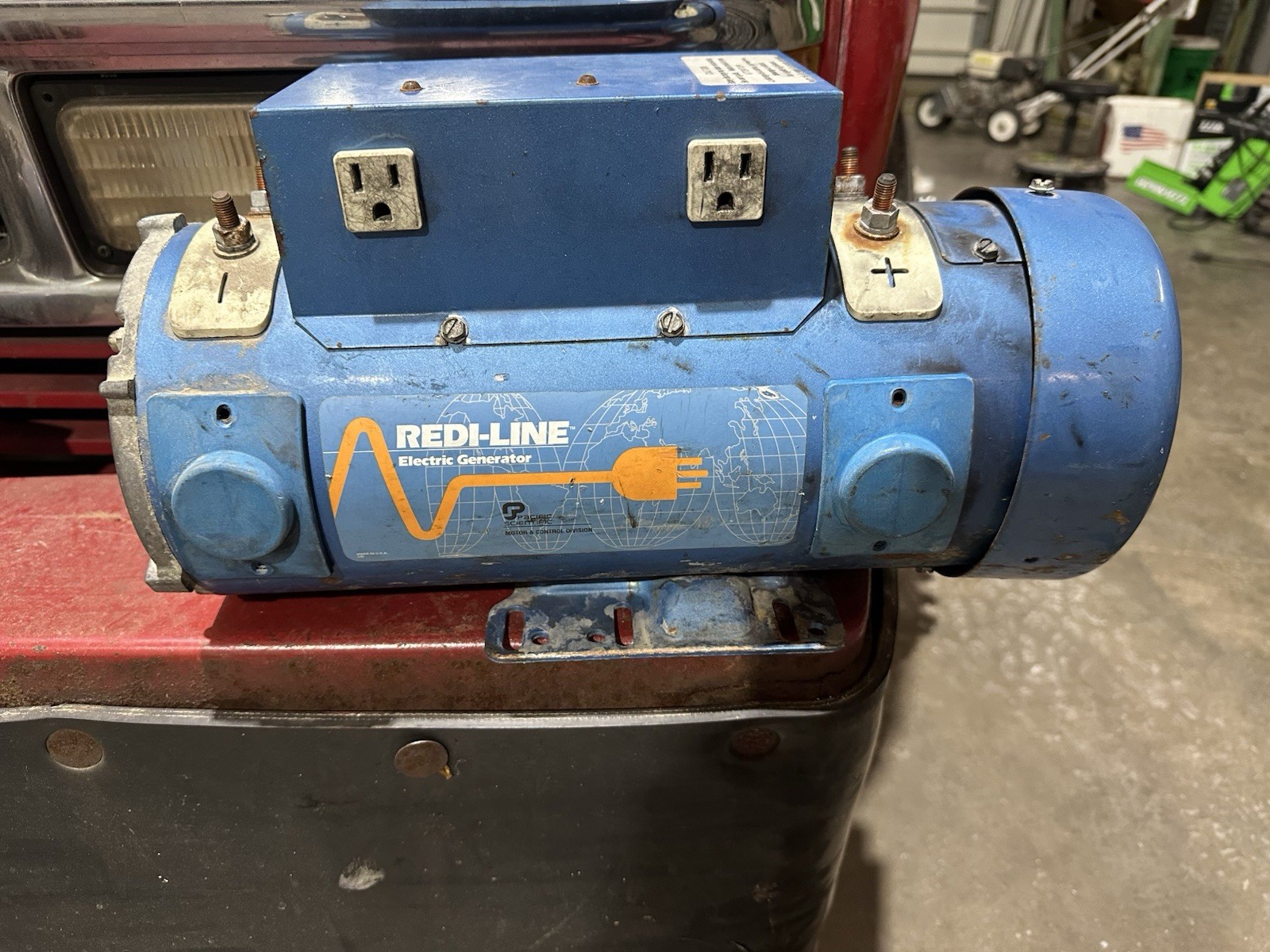 Pacific Scientific Redi Line 12v 1600w Generator