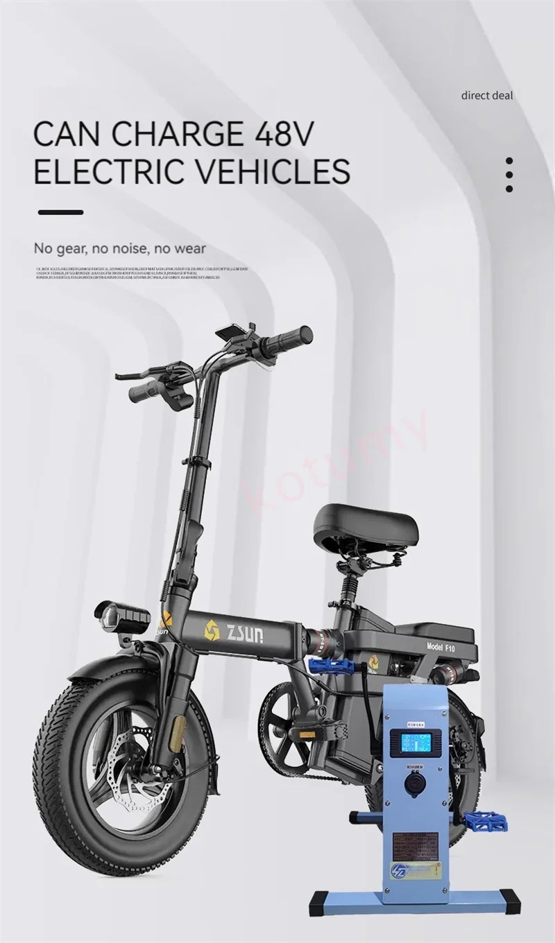 High-power 350W Pedal Generator Foot-operated Mobile Power Bank Charger