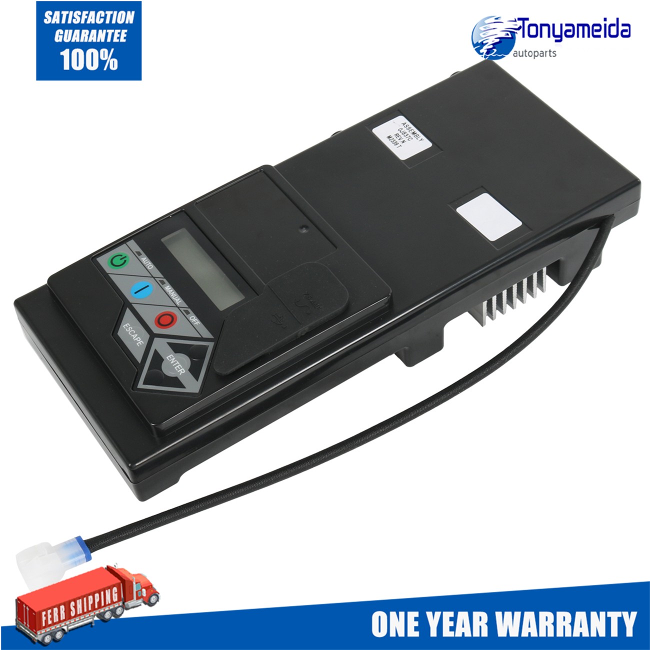 JDMSPEED 0J8371C RV Generator Standby Controller Assembly HSB AC (PWY)