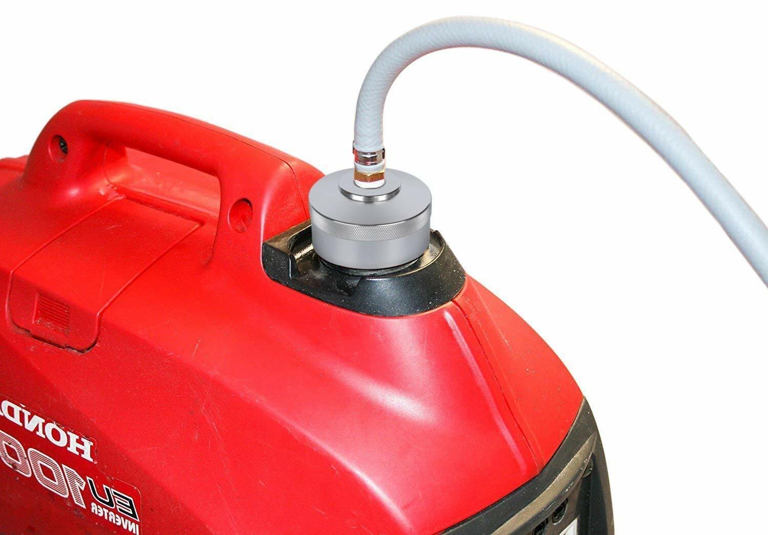 Extended Run Gas Cap Silver Aluminum for Honda EU1000i EU2000i EU2200i EU3000i