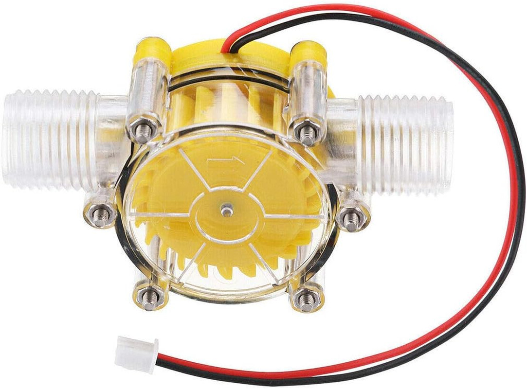 Hydroelectric Micro Hydro Generator 1/2 Inch Portable Water Flow Generator Charg