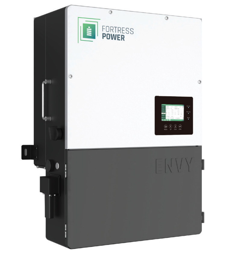 NEW Fortress Power Envy True 8kW 48V Storage Solar Hybrid Inverter Outdoor rated