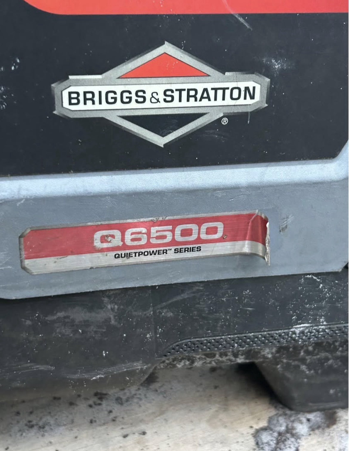 Briggs & Stratton Q6500 QuietPower Generator Pull Start