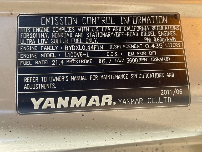 2011 6kW Pramac A5500 Diesel Genset