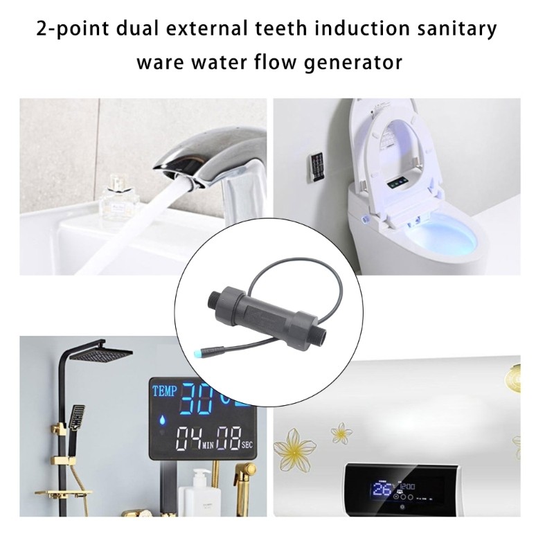 Water Power Generator Small Water Turbines Generator for LED Light Charging