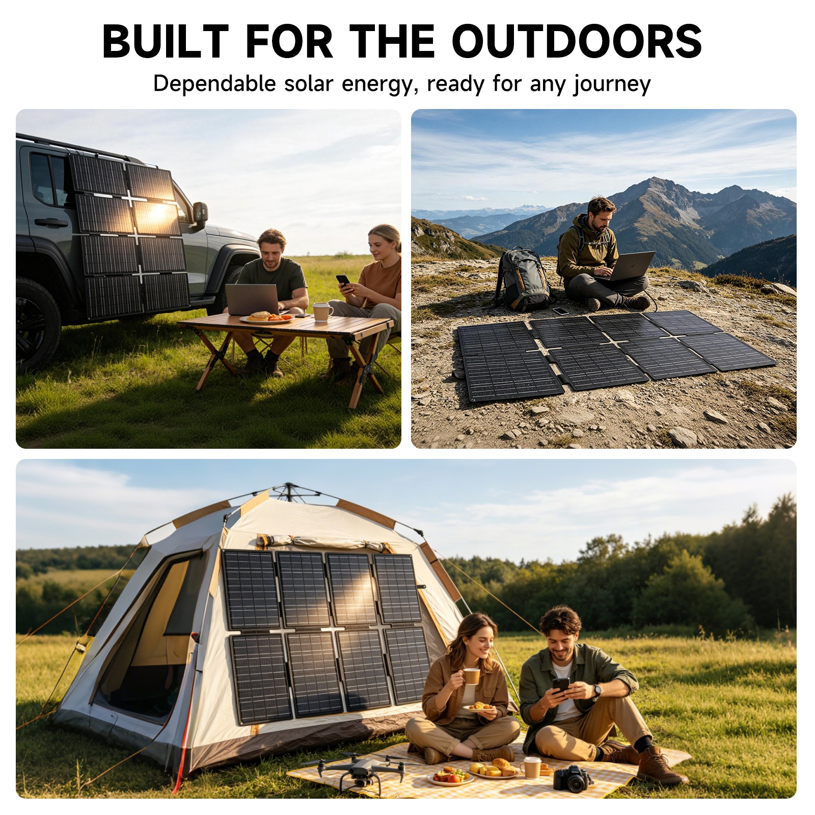 ALLPOWERS 140W SP029 Foldable Solar Panel Charger for Power Station Ourdoor Camp