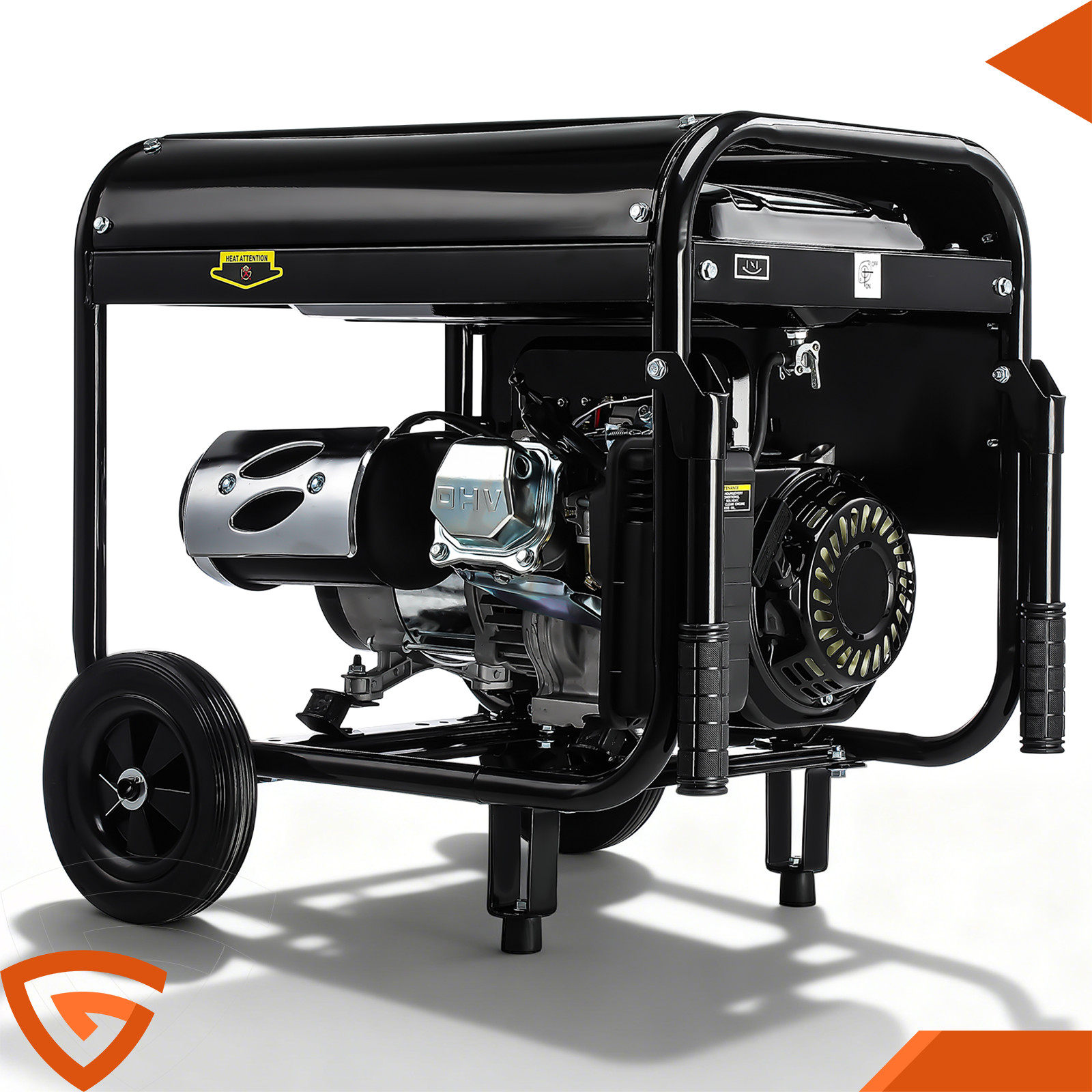 6KW Gas Inverter Generator Electric Start 110V&220V Generators Portable Quiet