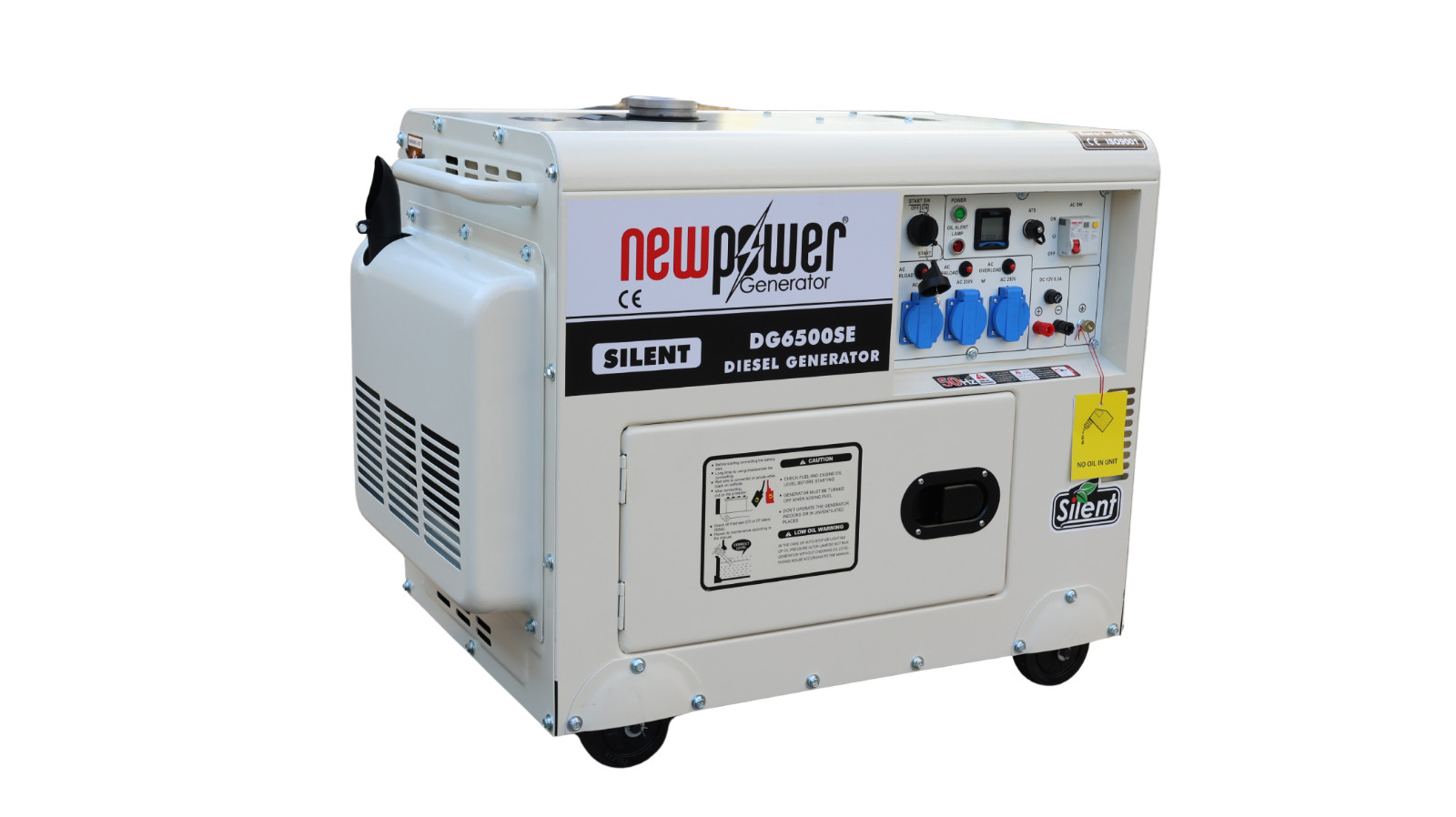 DG6500SE Stromerzeuger 5,5 kw 5500 W 3x230V Diesel Stromaggregat E-Start AVR