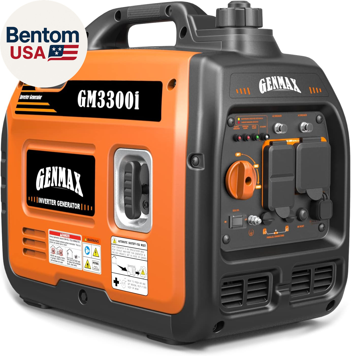 Generator，Epa Compliant, Eco-Mode Feature, Ultra Lightweight for Backup Home Use