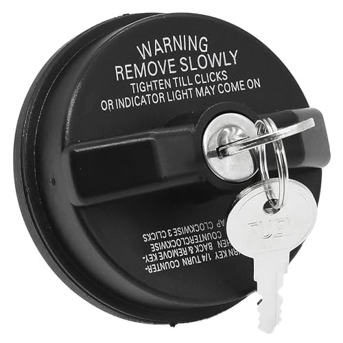 LOCKING Gas Cap Fuel Tank W/THREADED 10504 for FORD F150 F250 F250 F350 F450 V8