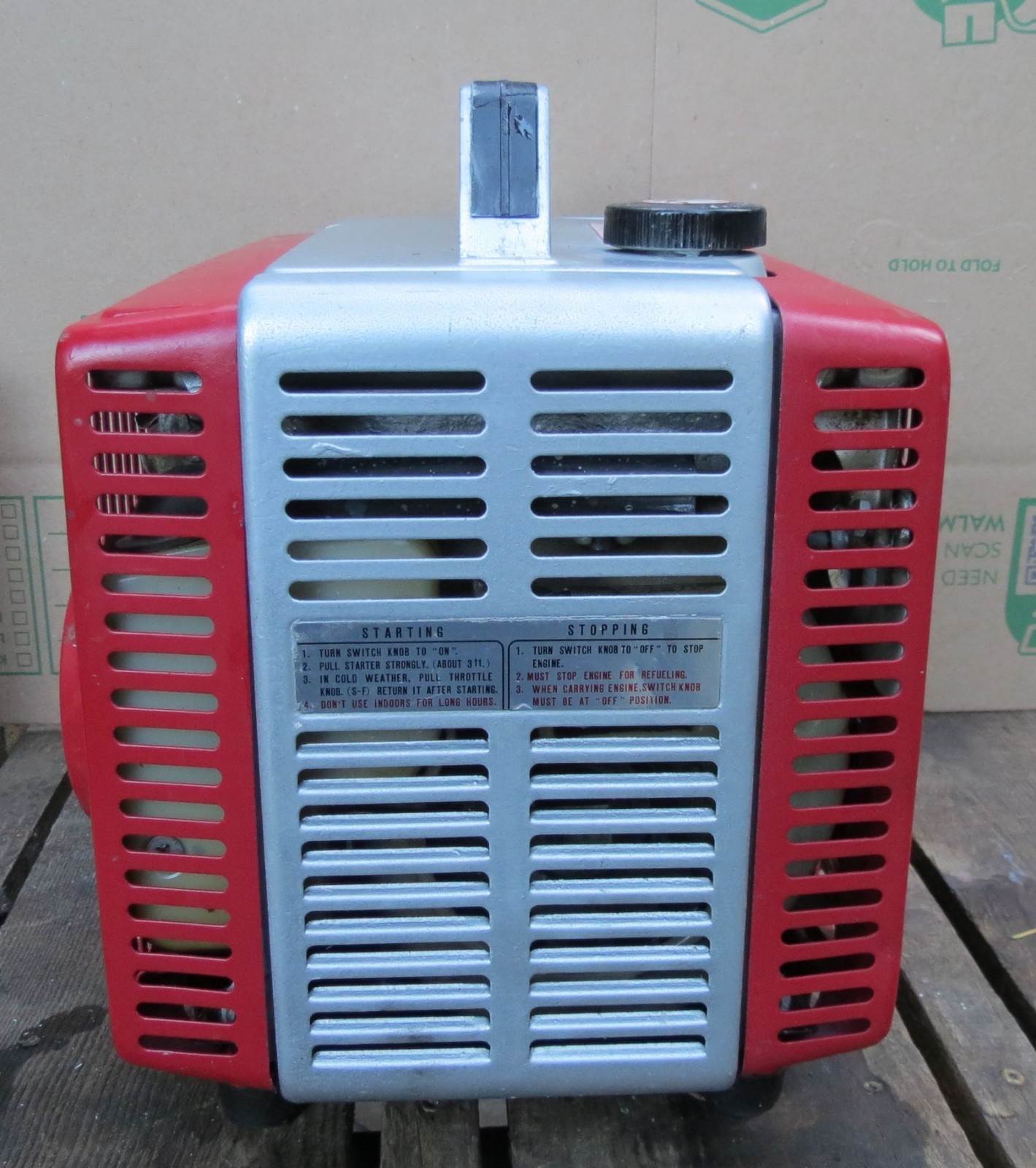 Honda E 300 Generator 1960s Vintage See Video, Rare