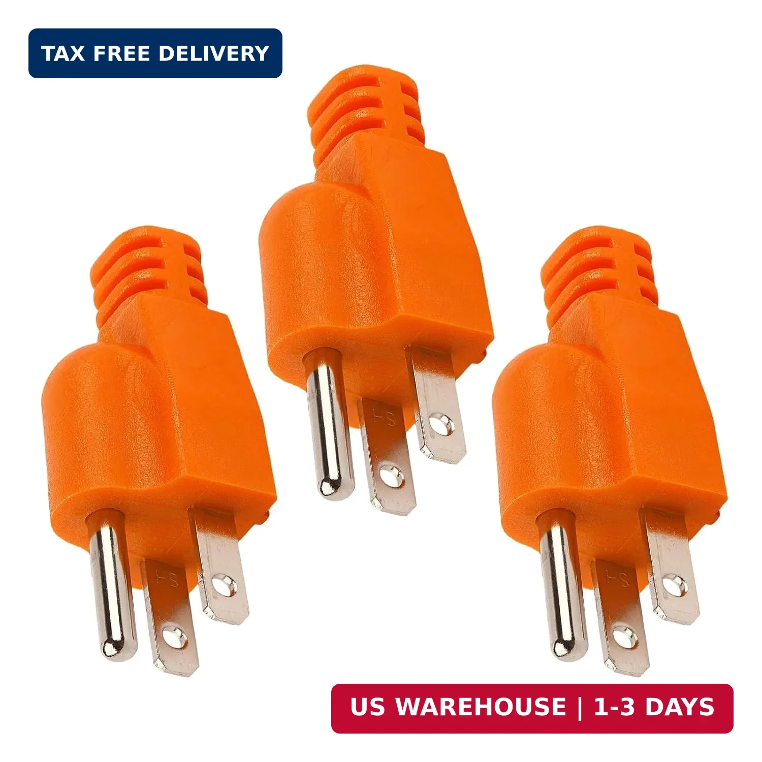 3 Pack Neutral Ground Bonding Plug, Portable Inverter Generator Surge Protector