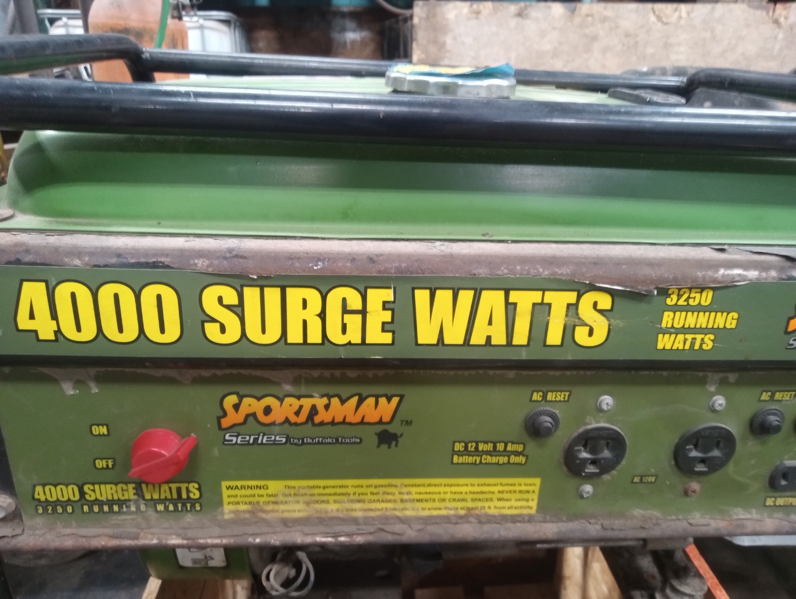 3250 watt Sportsman generator