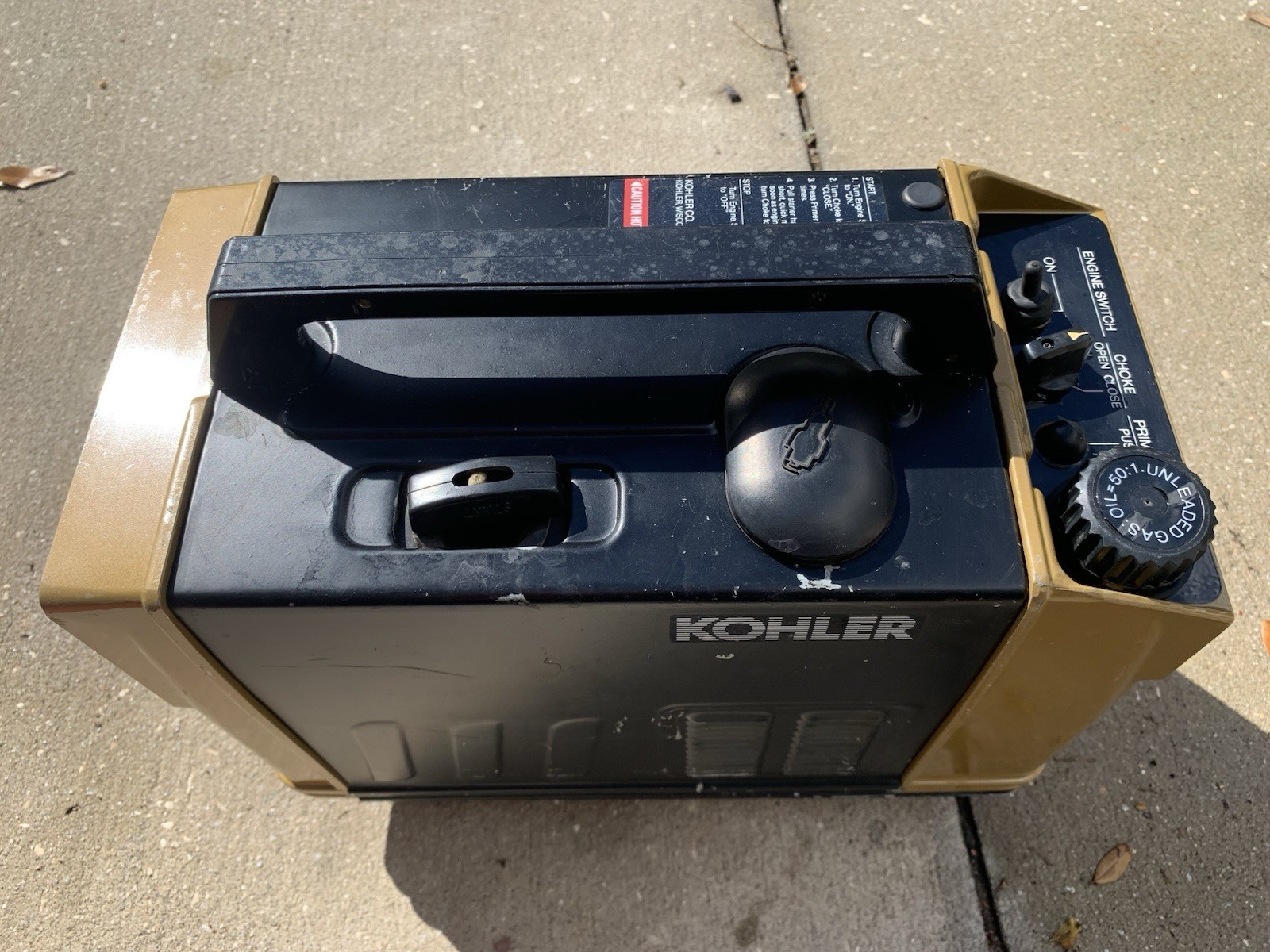 Kohler PowerPlay 500 Watt Quiet Generator Set AC/DC w/ Batt Charging Port Eu Ef