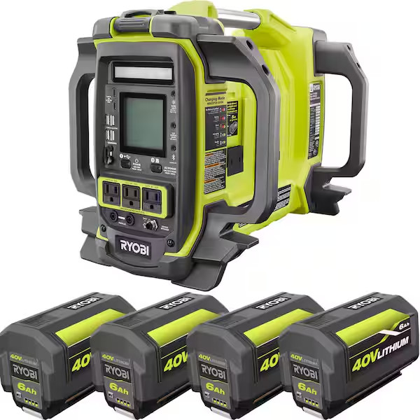 Ryobi 40V Power Station Generator 3000W Bluetooth, tool only