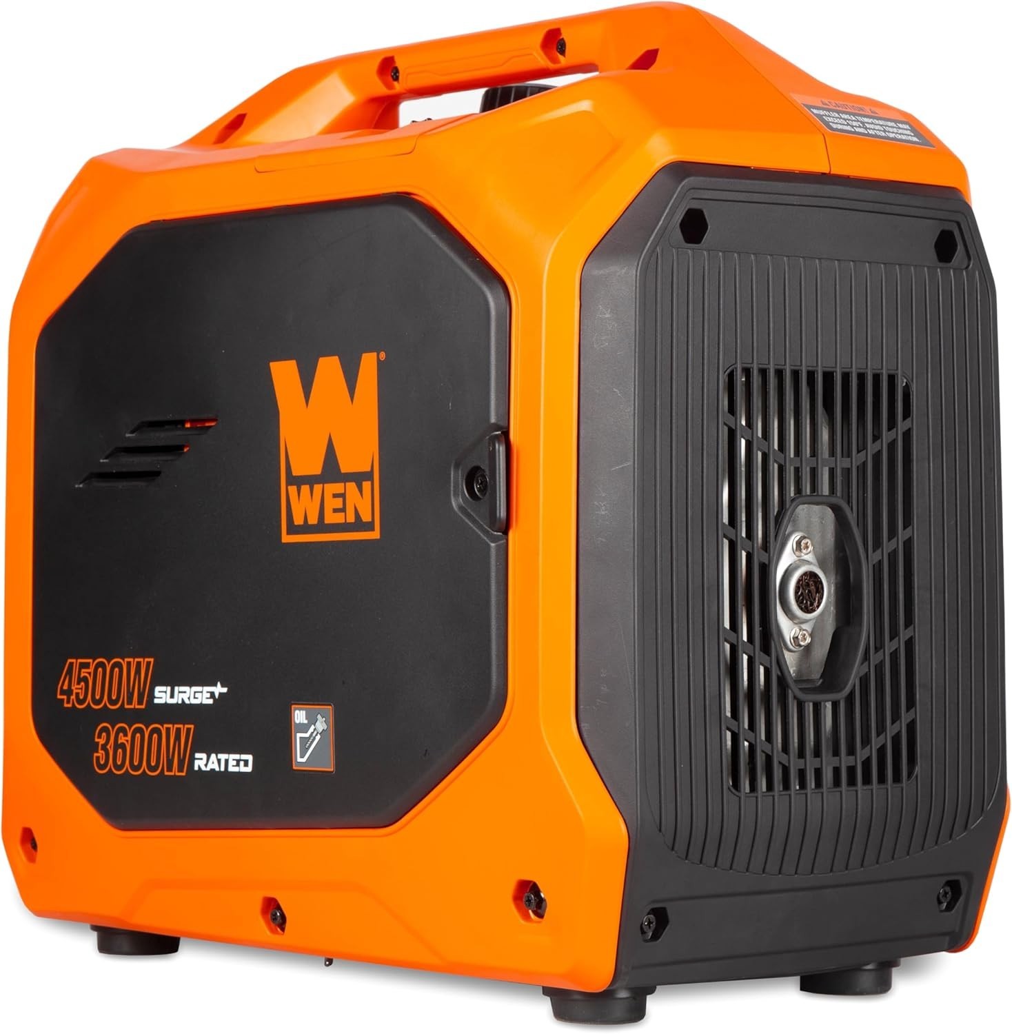 WEN 4,500-Watt Super Quiet Portable RV Ready Gas Inverter Generator, Lightweight