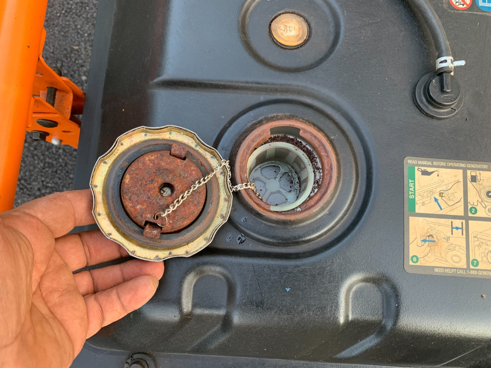 Generac GP5500 Power Generator 5500-6875 Watts 120/240 Volts LOCAL PICK UP WORKS