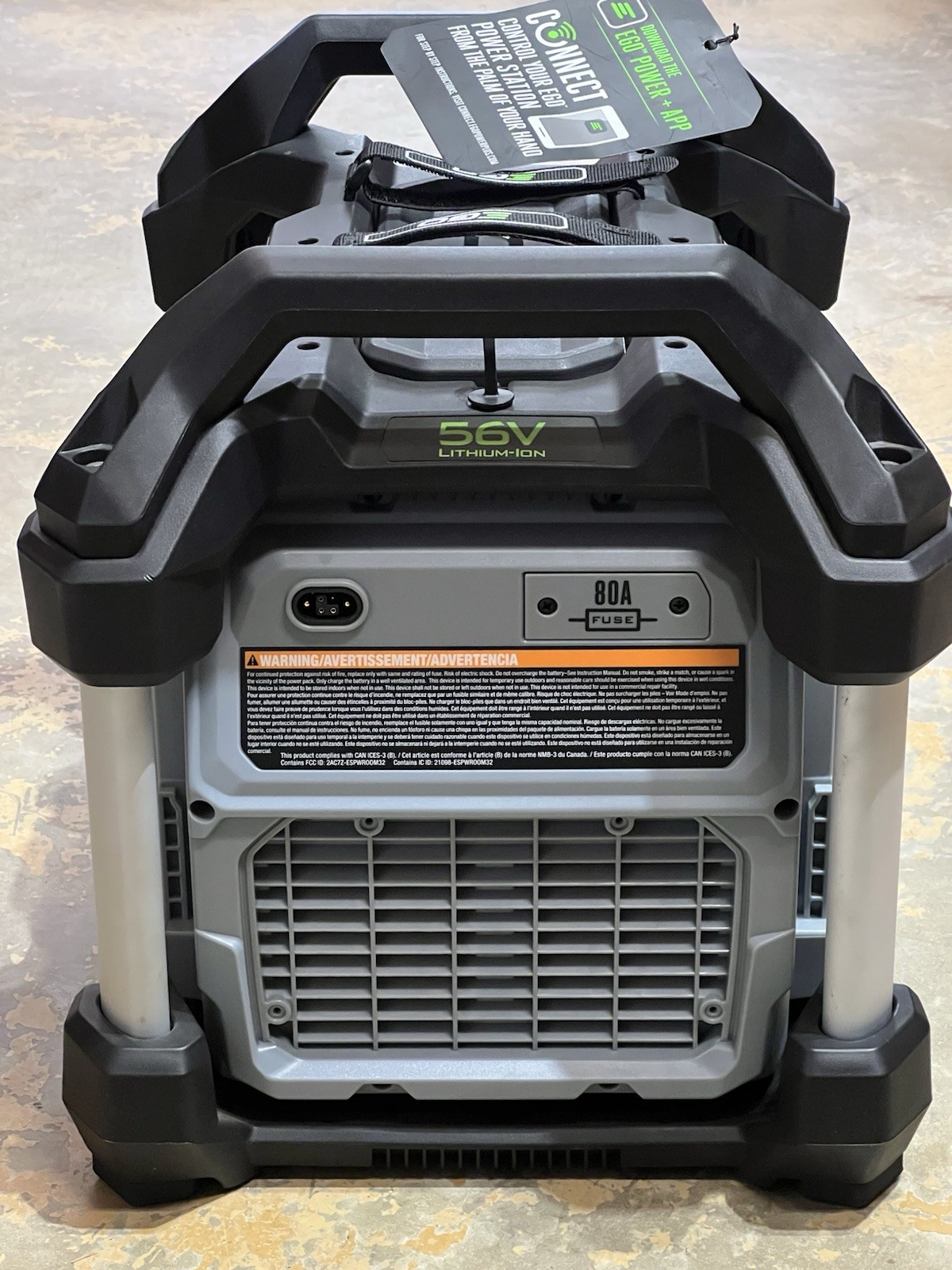 NEW EGO POWER+ Nexus 3000-Watts Peak Portable Power Station w/(2) 7.5 Batteries