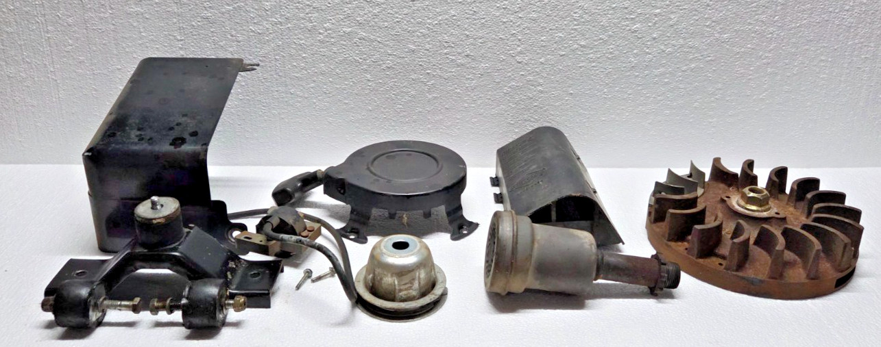 BRIGGS & STRATTON 19G412-1180-E2 FLYWHEEL MUFFLER RECOIL MAGNETO & COVER PARTS