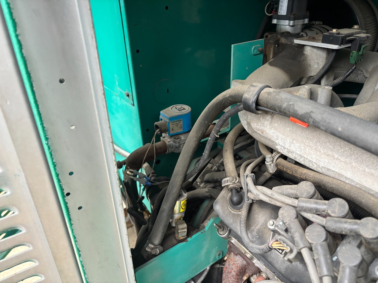 Cummins KW:35 Volts:120/240 AMPS:121.4 KVA:43.7 HRS:801 GGFD-563663