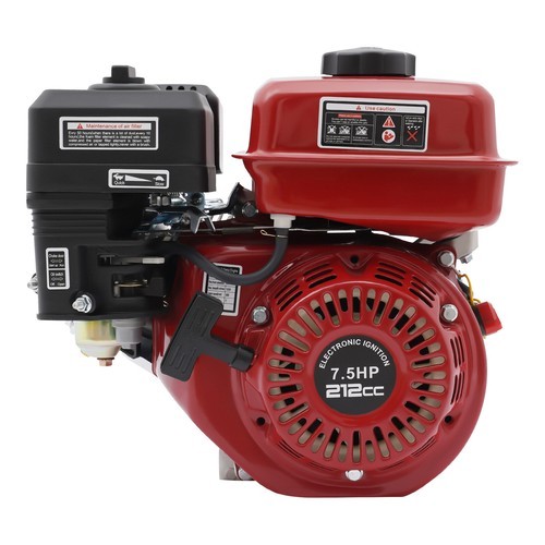 Gas-powered Pull Start 212cc 7.5 HP Air Cooling Horizontal Go Kart Engine Motor