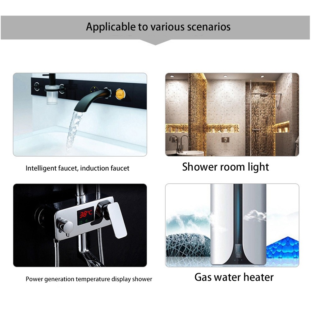 Micro-Hydro Generator 12V 10W DC Water Generator Turbine Generator4064