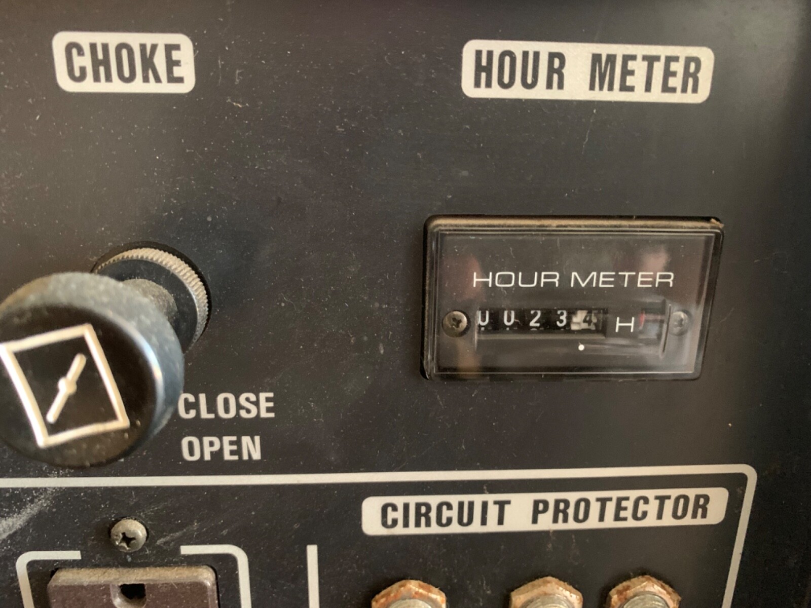 honda generator 11,000 new condition with power panel