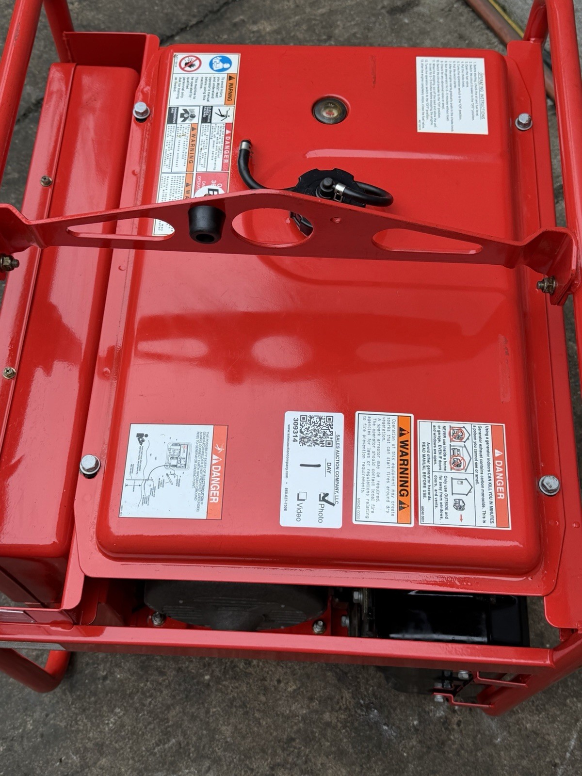 Multiquip MQ Generator GA-6HR 6000 Watts 120/240V Honda Motor Works Great MINT