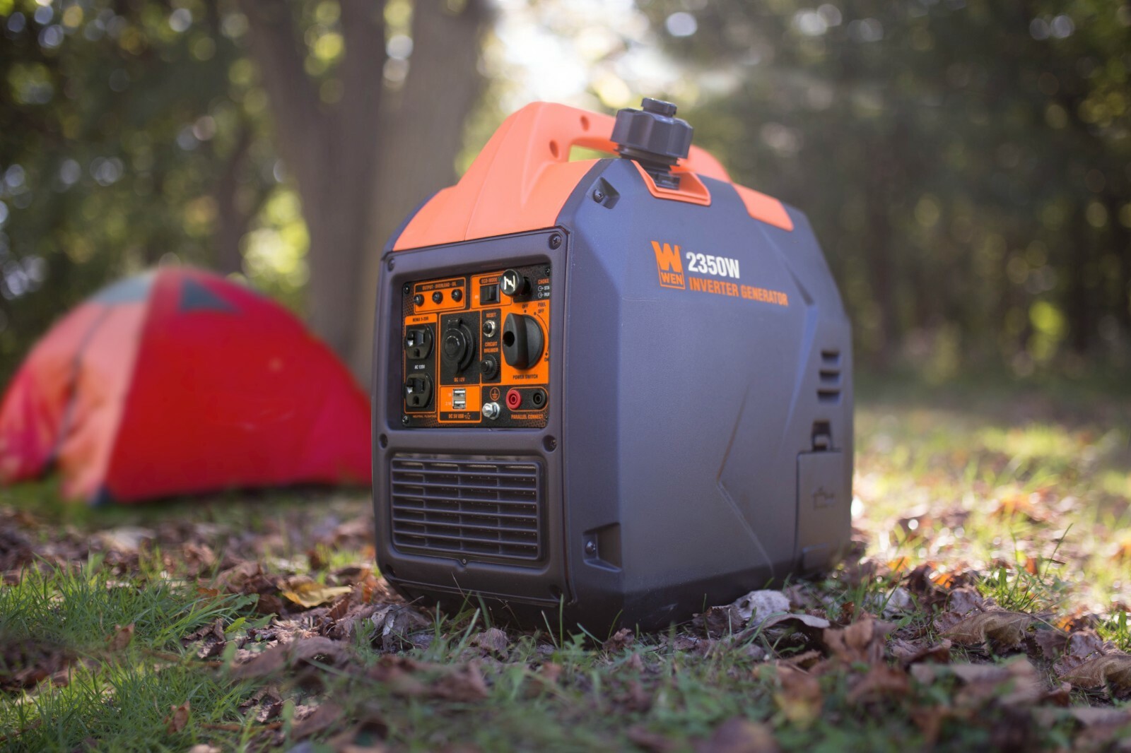 Super Quiet 2350W Portable Inverter Generator with Fuel Shut Off/CO Sensor