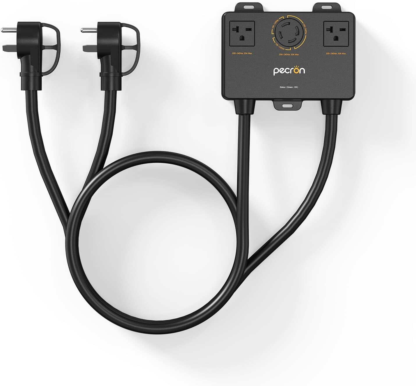 2Pcs PECRON E3600LFP 3600W Portable Power Stations 3072Wh with 240V Connect Box