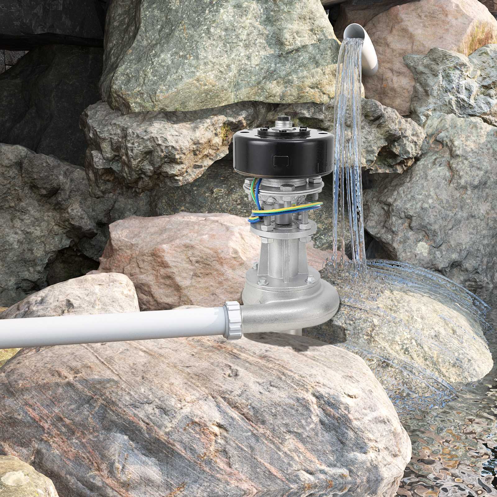 Micro Hydroelectric Generator Water Turbine Generator Mini Hydro Power Station