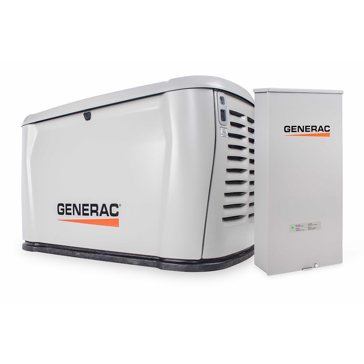 7326 – 24/22.5kW Air-Cooled Standby Generator, 200A Transfer Switch