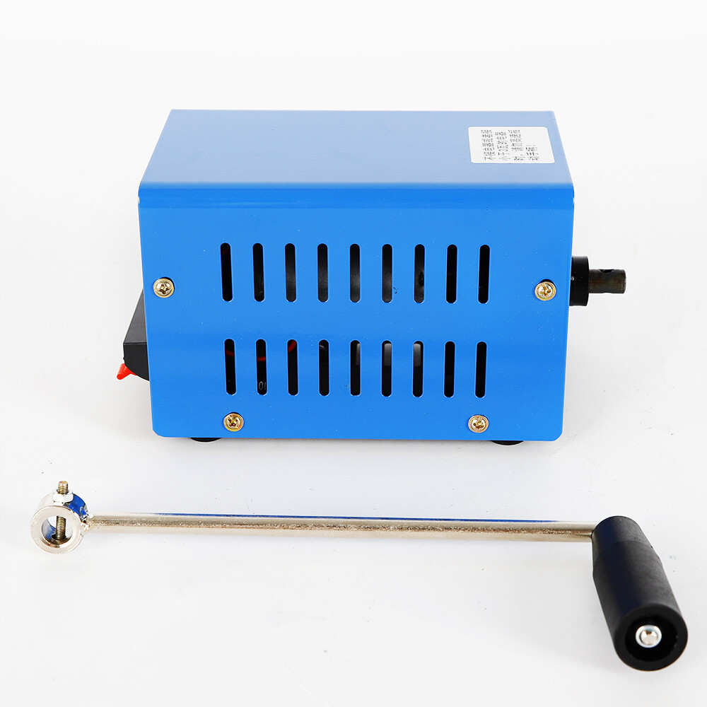 Handkurbel Generator Outdoor Ladeger?t Tragbare Notdynamotor USB-Anschluss Metal