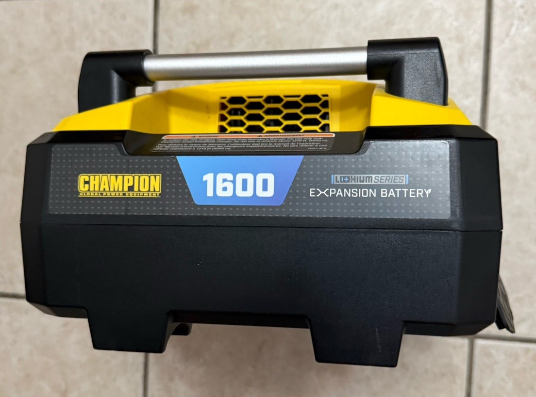 Champion Power Equipment 1638-Wh Lithium-Ion Power Station Expansion Battery