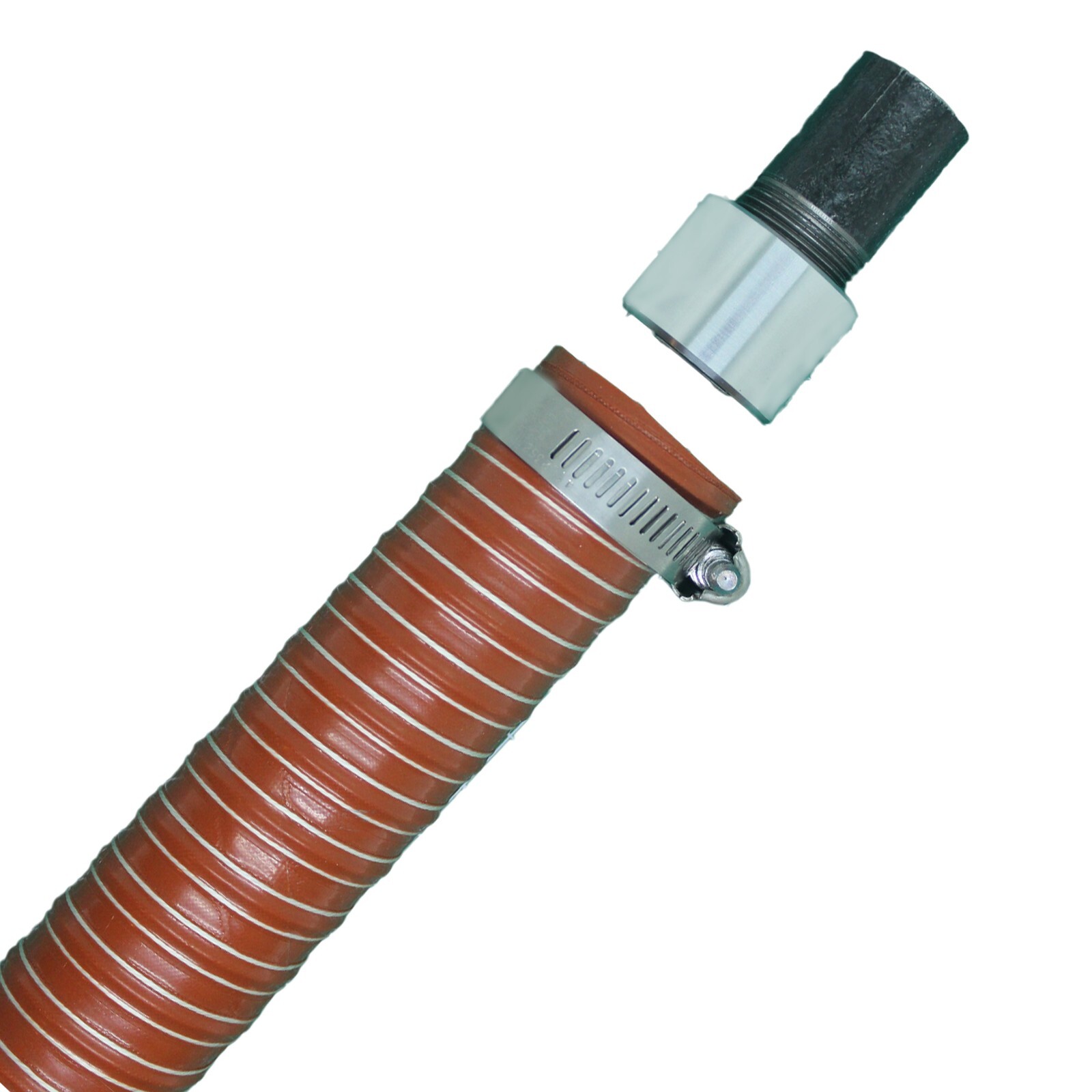 GenExhaust for Honda EU3200i 1.5″ silicone tubing exhaust extension.