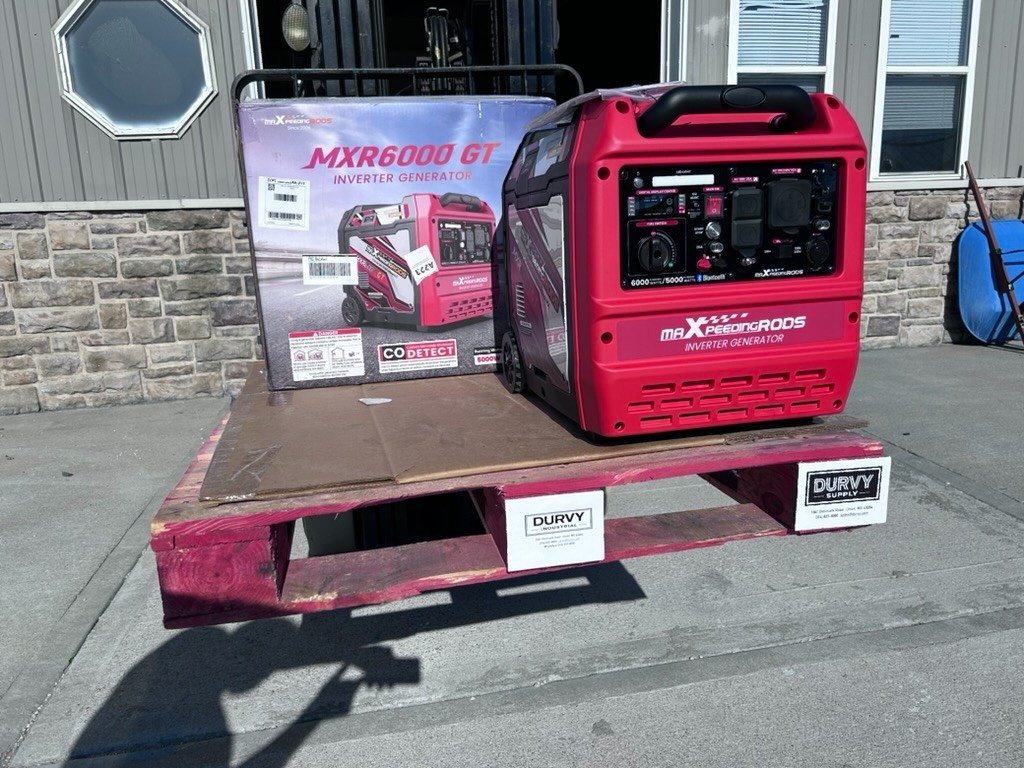 50 amp MXR Generator 6000 Watt Inverter Quiet Power 50A RV Backup Remote Start