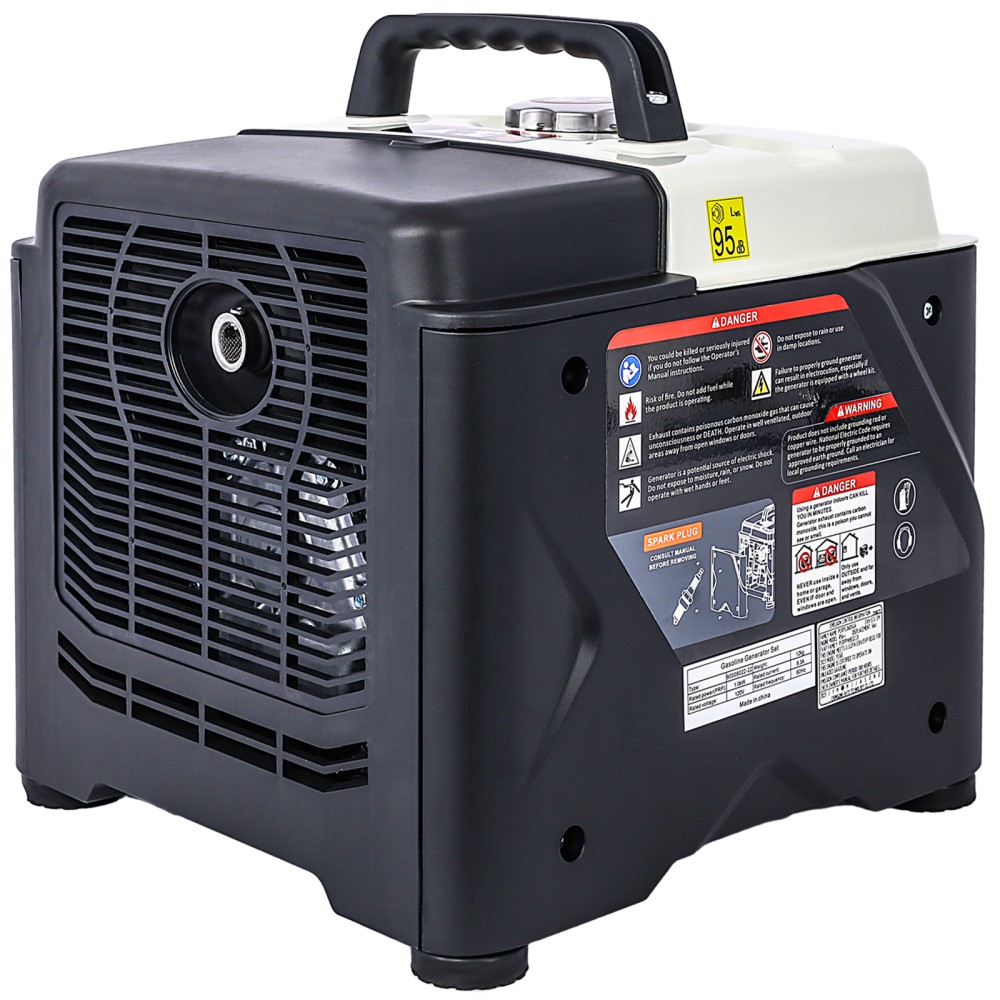 Ultra-Quiet 1200W Inverter Generator, EPA, Eco-Mode, Lightweight for Camping Use