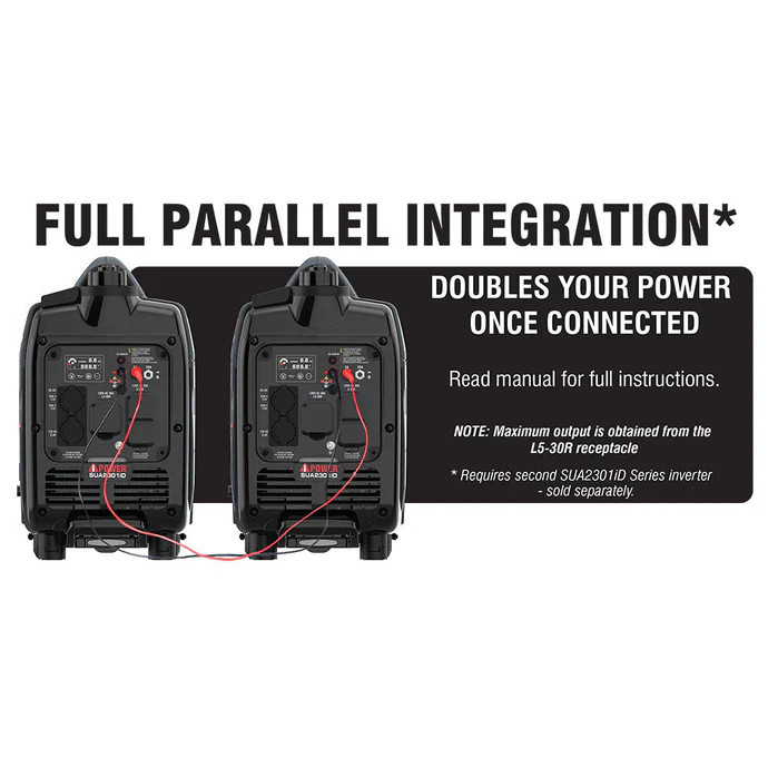 A-iPower SUA2301iD Dual Fuel Inverter Generator