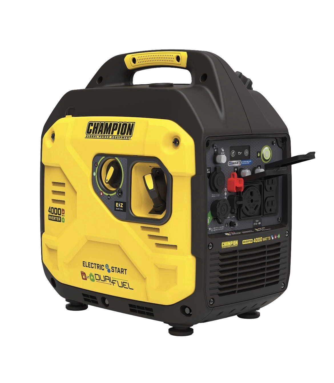 CHAMPION 4000 Starting/3300W Running Electric Start Dual Fuel Inverter Generator